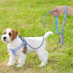 Dog Harness Adjustable Nylon Pet Puppy Vest Leash Suit Small and Medium-Sized Dogs and Cats Supplies