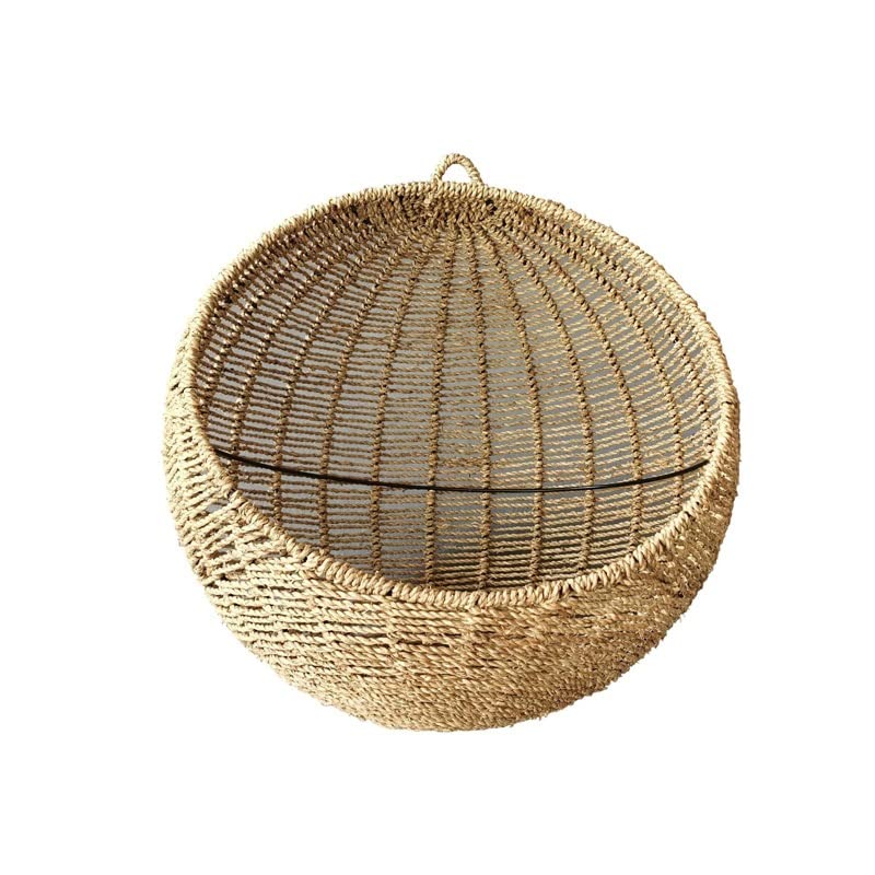 Pet Litter Cat Villa Layer Round Vine Nest Hanging Basket Dog Kennel Supplies