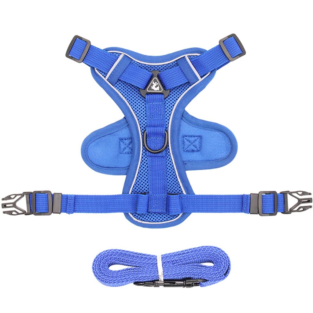 Dog Vest with Adjustable Walking Supplies Soft and Breathable Pet Accessories Suitable for Small Puppies Leash