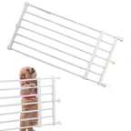 Pet Dog Gate for Indoor and Outdoor Retractable Isolation Door NO Drilling Adjust Size Supplies
