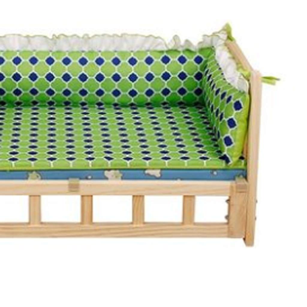 Wooden Pet Bed, Pet Supplies Pet Bed for Small Dog and Cats, Solid Wood Luxury Pet Lounger
