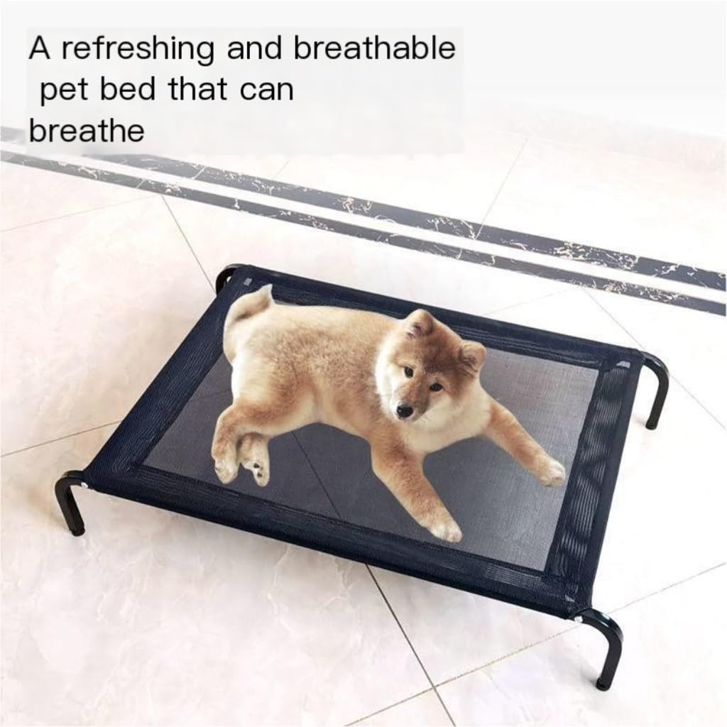 Pet Bed Pet Bed, Moisture-Proof Dog Kennel, Universal Dog Camp Bed for All Seasons, Washable Pet Bed, Pet Supplies Pet Beds for Cats(A,Large)