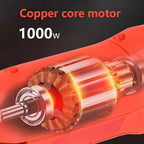 1200W Sheep Shears Electric Clipper 6 Speed Shearing Hand Piece Cutter Grooming Farm Pet Supplies Livestock for Goats Alpaca Sheep Hair Trimming Grooming