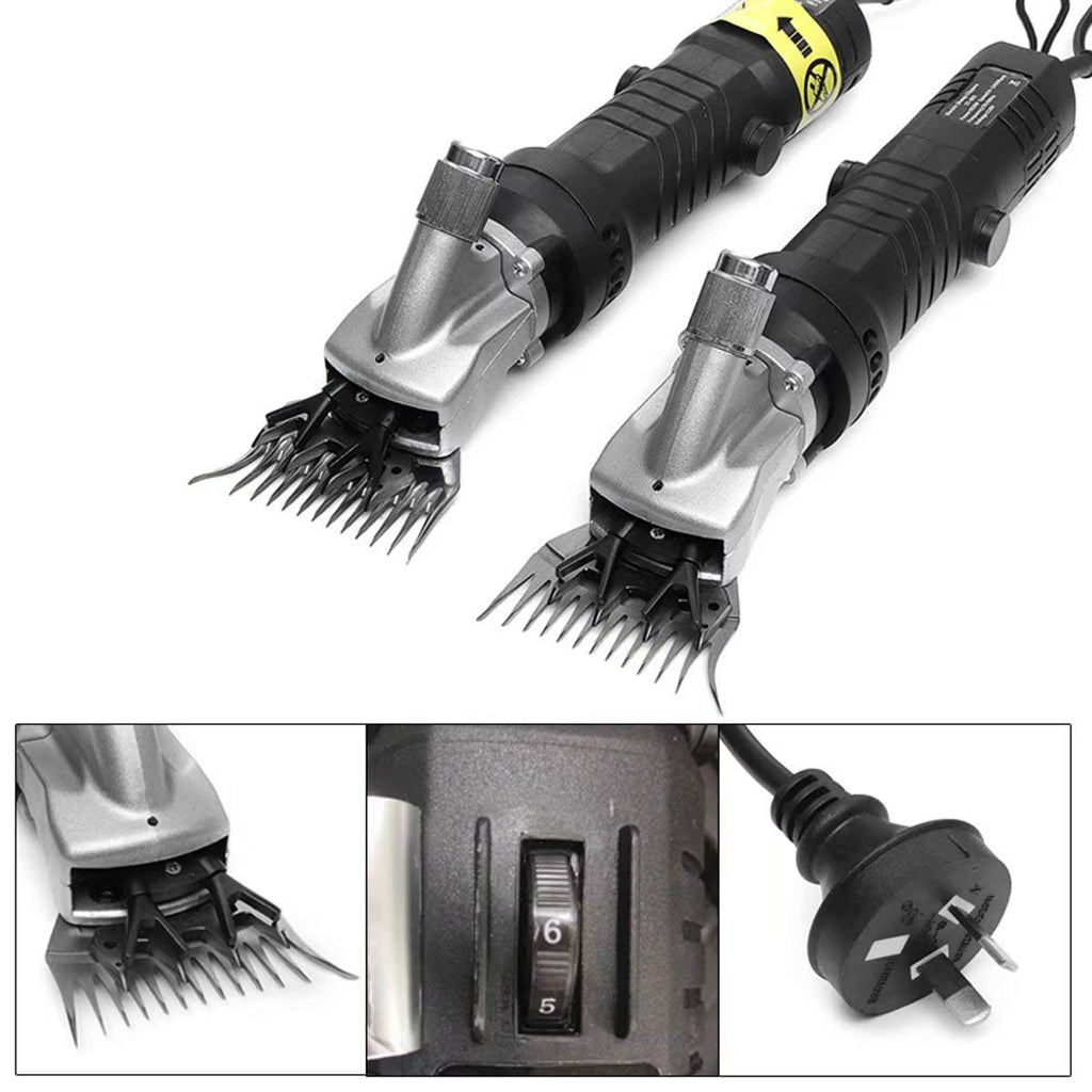GagalU Pet Farm Supplies 350W 220V Electric Sheep Shearing Supplies Clipper Sheep Goats Alpaca Shears Wool Scissor Farm Machine with Box