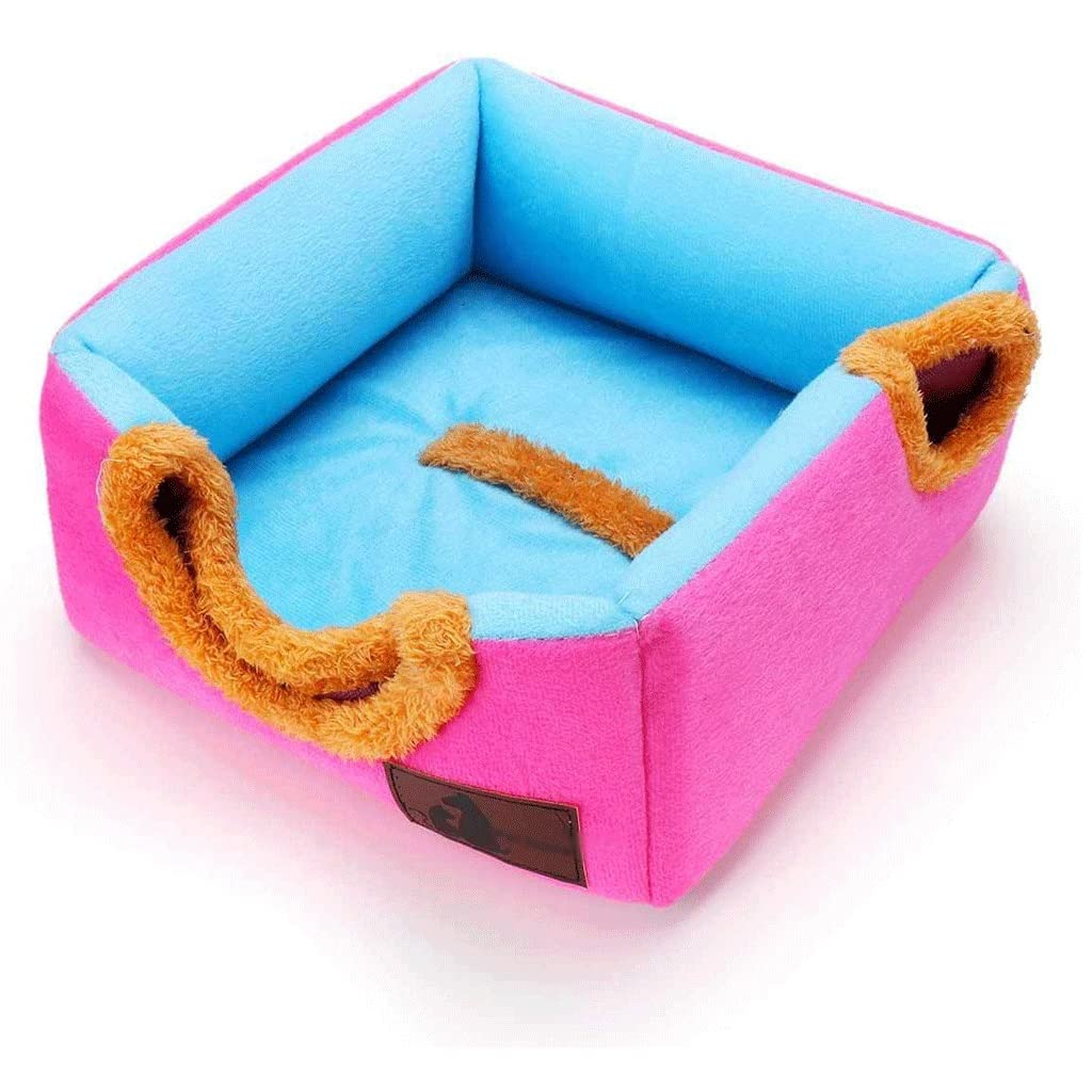 Pet Nest Universal Hole Nest Folding Small Dog Small Dog Dog Kennel Pet Nest Pet Supplies(Black)
