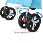 Pet Travel Stroller Washable Pet Stroller Fold Light Dog Cart Portable Pet Cart Small and Medium Cats and Dogs Pet Supplies 5 (1)