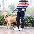 Woven Dog Collars P Nylon Adjustable Collar for Small Medium and Large Dogs Walking Artifact Pet Supplies