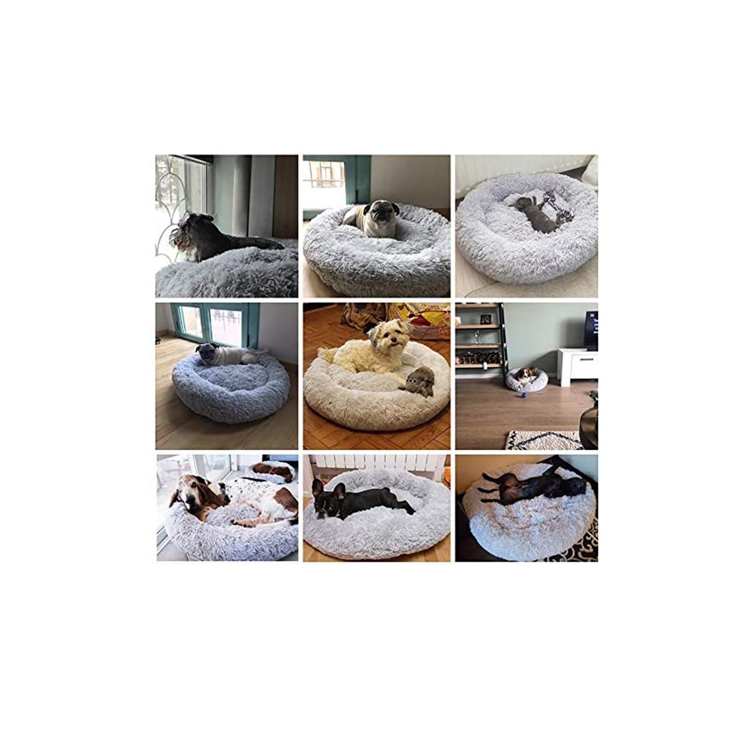 Pet Nest Kennel Four Seasons Universal Small Dog Medium Dog Pet Dog Kennel Bed Nest Winter Warm Supplies(D,50 * 20CM)