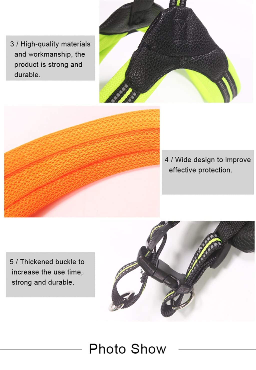 Breathable Nylon Mesh Dog Harness Adjustable and Leash Set Accessories Pet Supplies