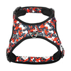 Nylon Dog Harness Adjustable Pet Mesh Vest for Small Medium Dogs Walking Training Husky Bulldog Supplies(L)