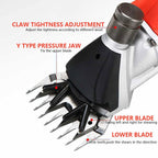 1200W Sheep Shears Electric Clipper 6 Speed Shearing Hand Piece Cutter Grooming Farm Pet Supplies Livestock for Goats Alpaca Sheep Hair Trimming Grooming