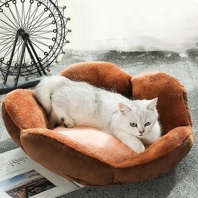 Multicolor Flowers Dog Bed Sleeps Sleep Sofa mat Puppy cat Cotton Pillow Supplies pet