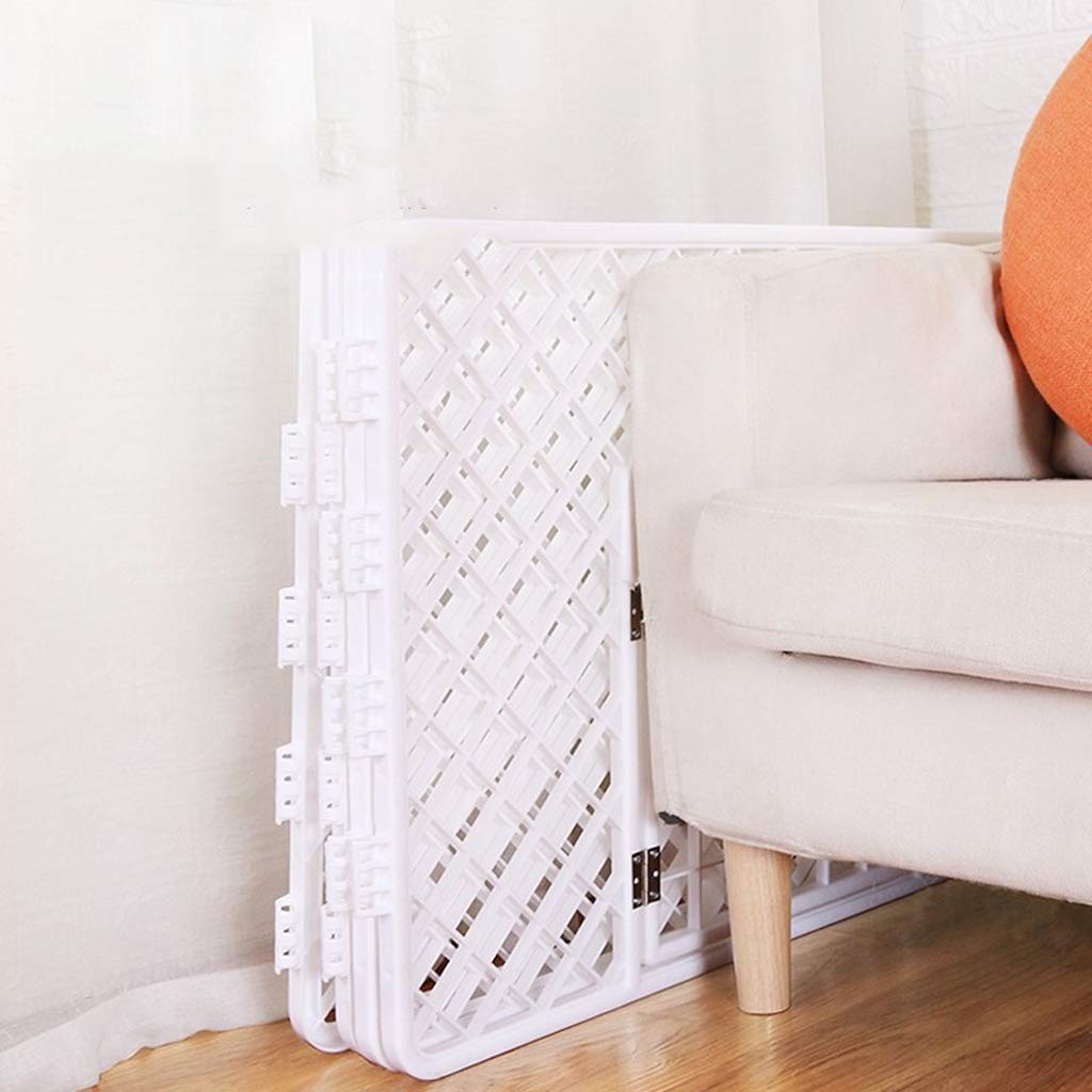 NYKK Dog cage Kennel Dog Fence Pet Fence Indoor Removable Dog Cage Dog Fence Household Cat Fence Supplies White 90 * 90 * 60cm Dog cage Kit Cage Kennel