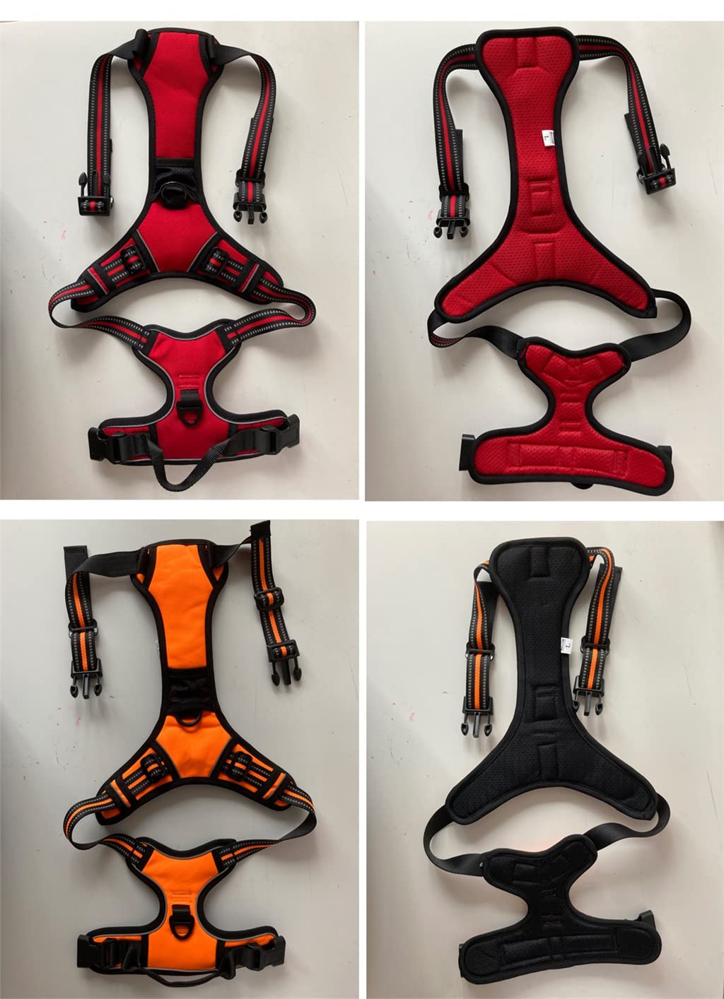 No Pull Dog Harness for Walking Pet Supplies Harness Adjustable Breathable Soft Vest for Pets (A X)