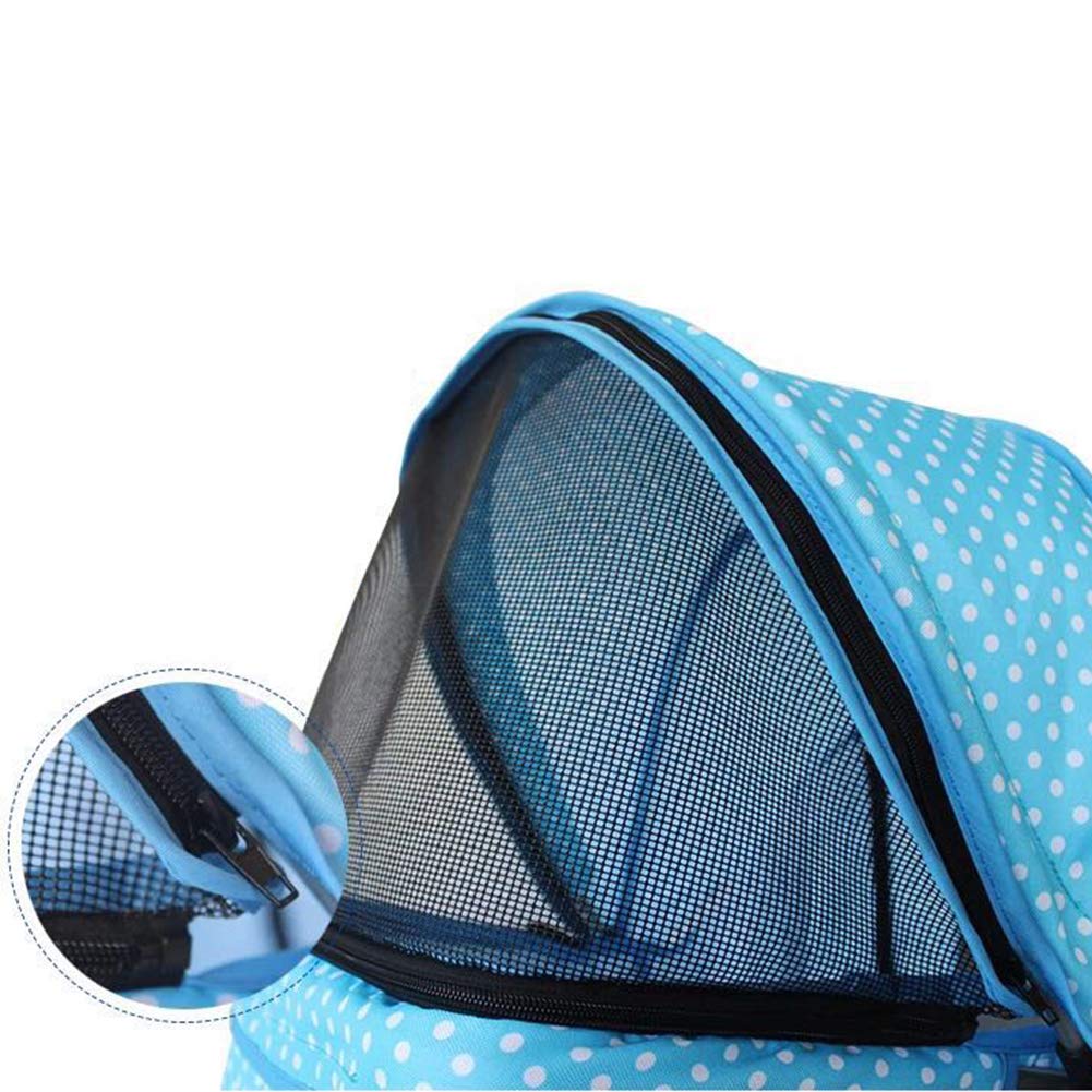 Pet Travel Stroller Washable Pet Stroller Fold Light Dog Cart Portable Pet Cart Small and Medium Cats and Dogs Pet Supplies 5 (1)