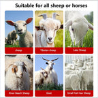 1200W Sheep Shears Electric Clipper 6 Speed Shearing Hand Piece Cutter Grooming Farm Pet Supplies Livestock for Goats Alpaca Sheep Hair Trimming Grooming