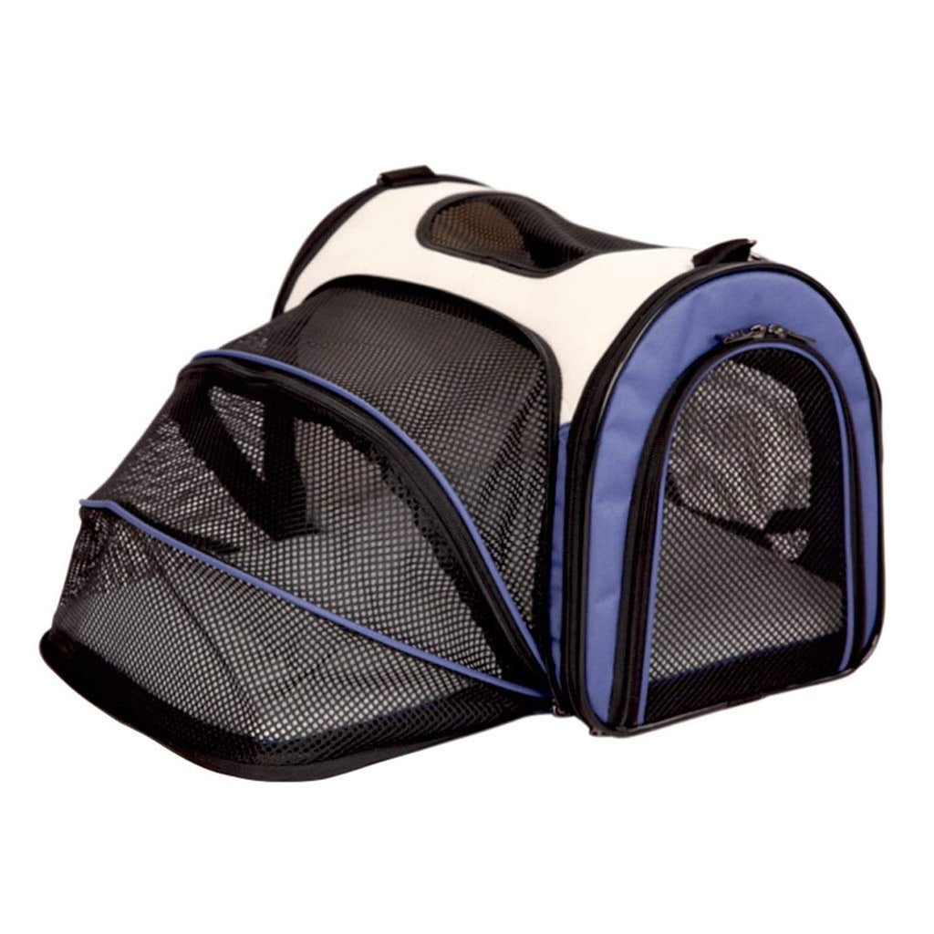 Pet Bag - Pet Carrier for Expandable Soft Sided Pet Tote Carriers Bags Portable Pet Supply Carrier Bags for Puppies (A)