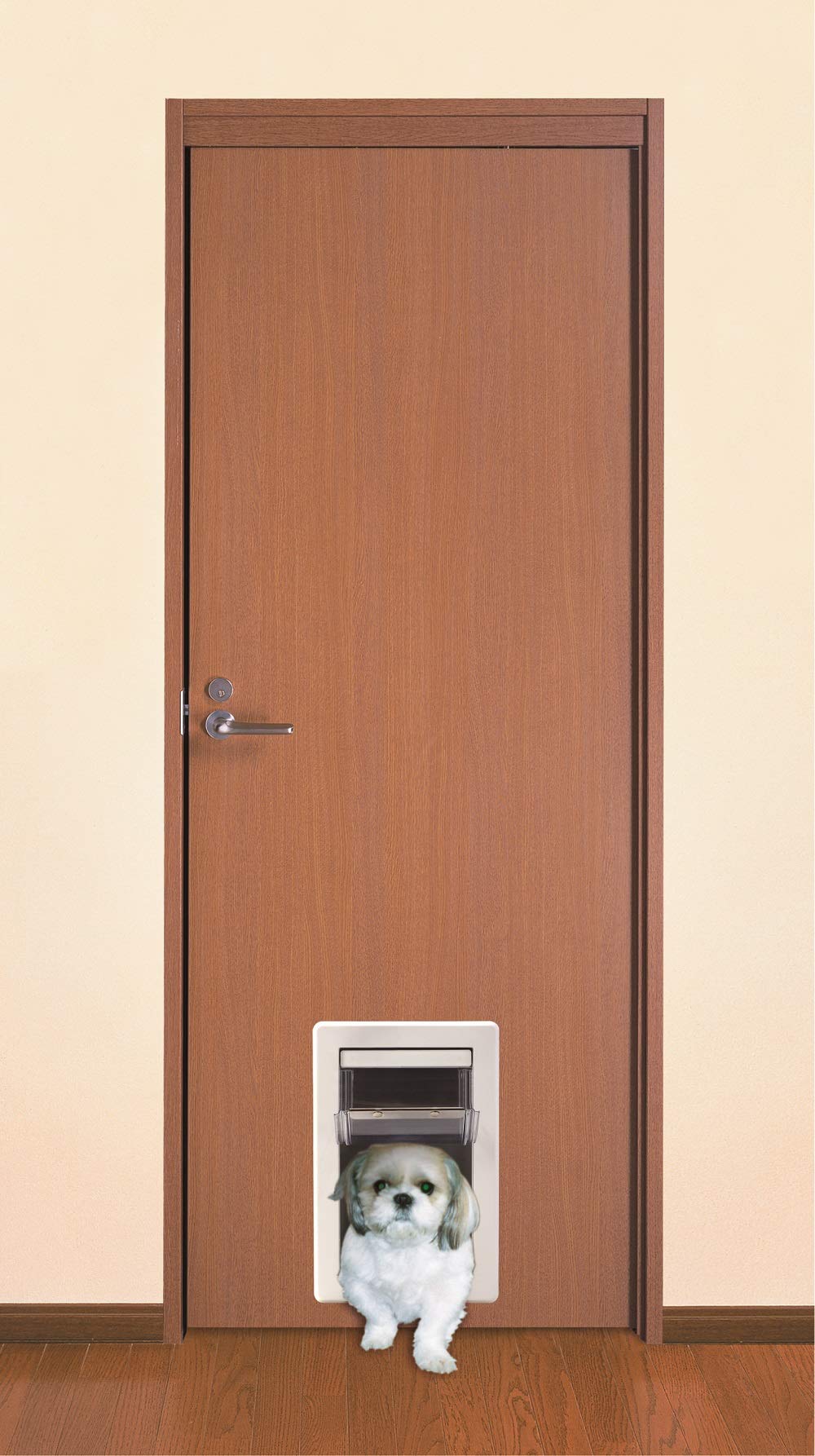 For Flow (Uniflow) For Pet Supplies – An Original Extra Large White Pet Door