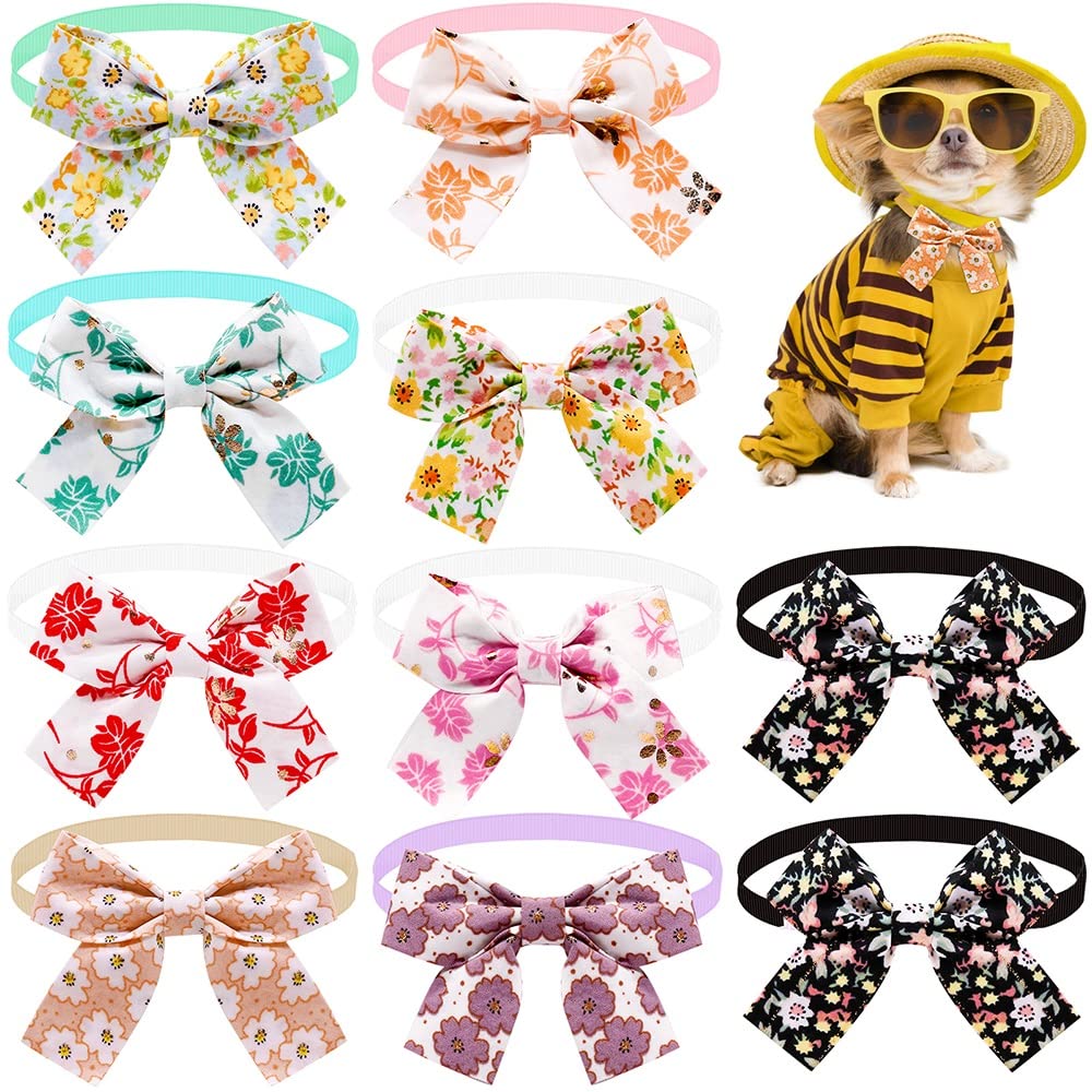 100pcs Small Dog Cat Bow Tie Supplies Fashion Accessories Dogs Pets for Bowties Pet Products for