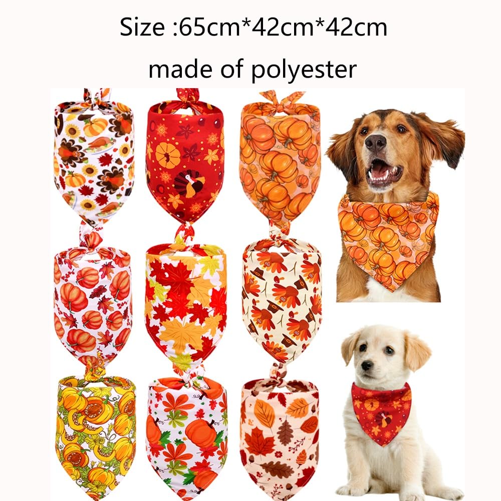 50 Fall Pet Supplies Dog Bandana Thanksgiving Bows Small Bowtie Neckties Collar Accessoreis Hair
