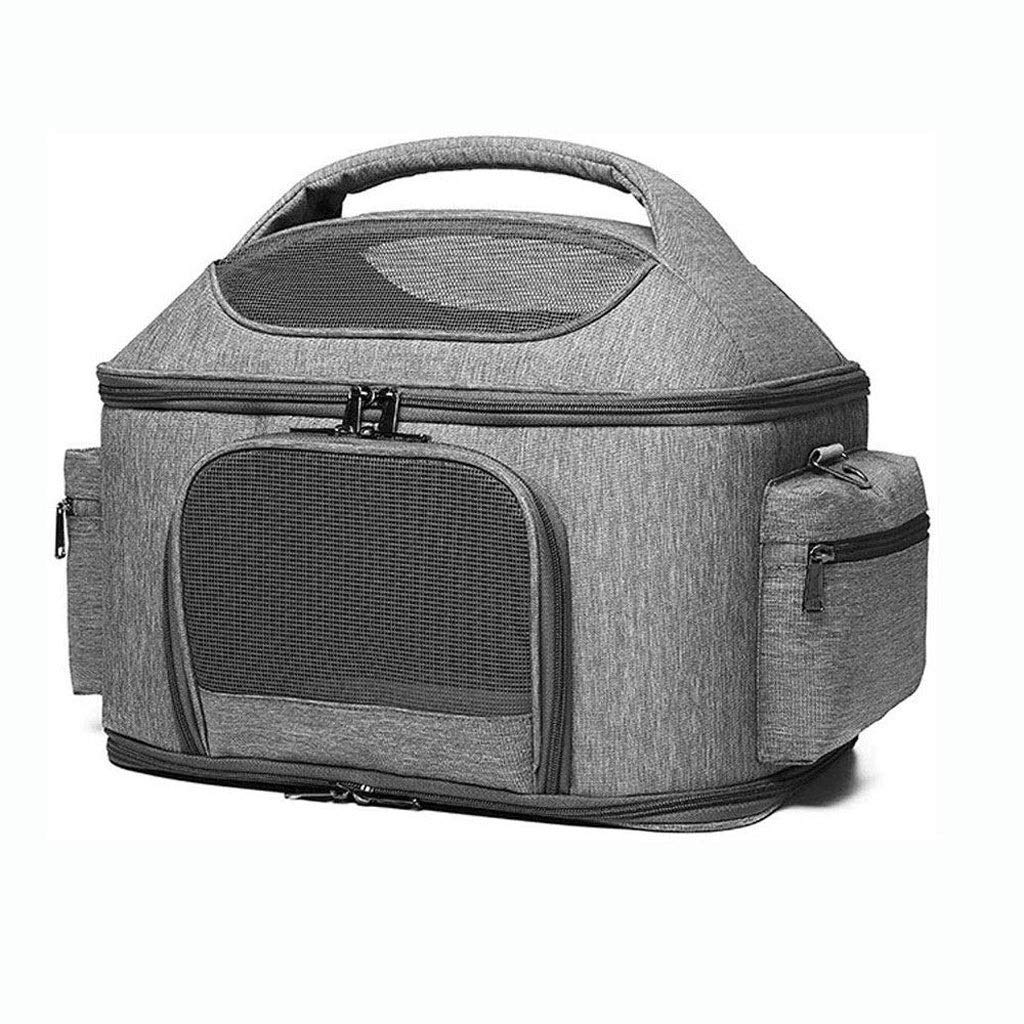 Dog Travel Backpack, Pet Supplies Foldable, Suitable for Small Dogs with Bicycle Hiking Outdoor