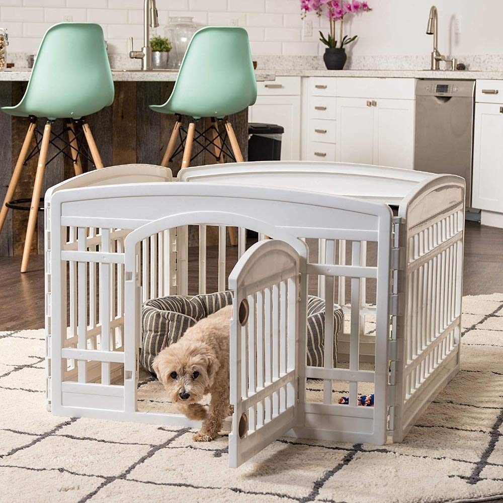 Exercise Panels for Dog 2 Colors Pet Fence for Big Small Medial Dogs House Supplies