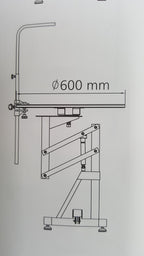 Air Lift Grooming Table
