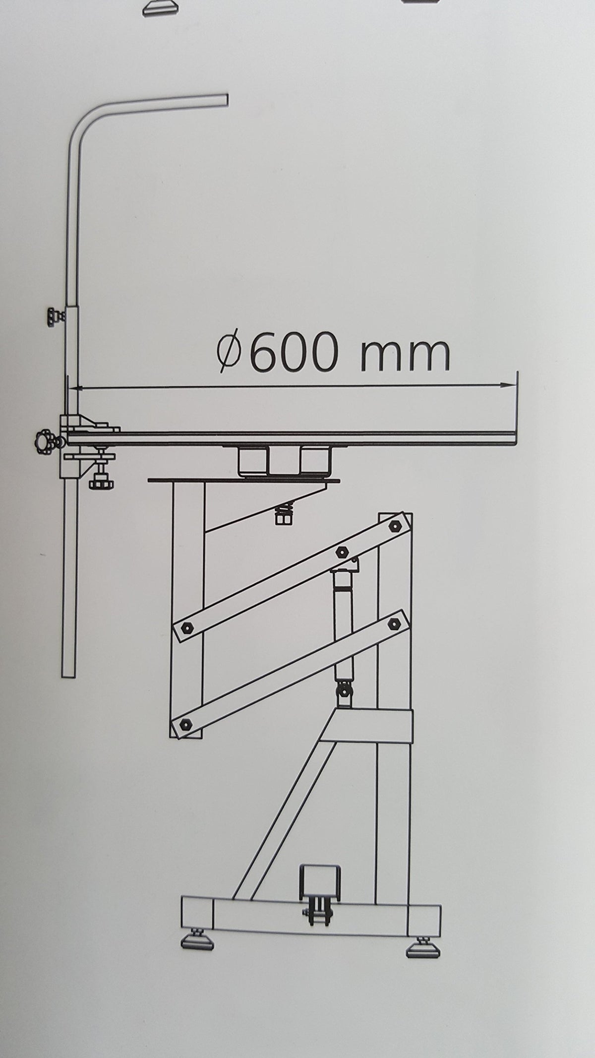 Air Lift Grooming Table